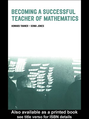 cover image of Becoming a Successful Teacher of Mathematics